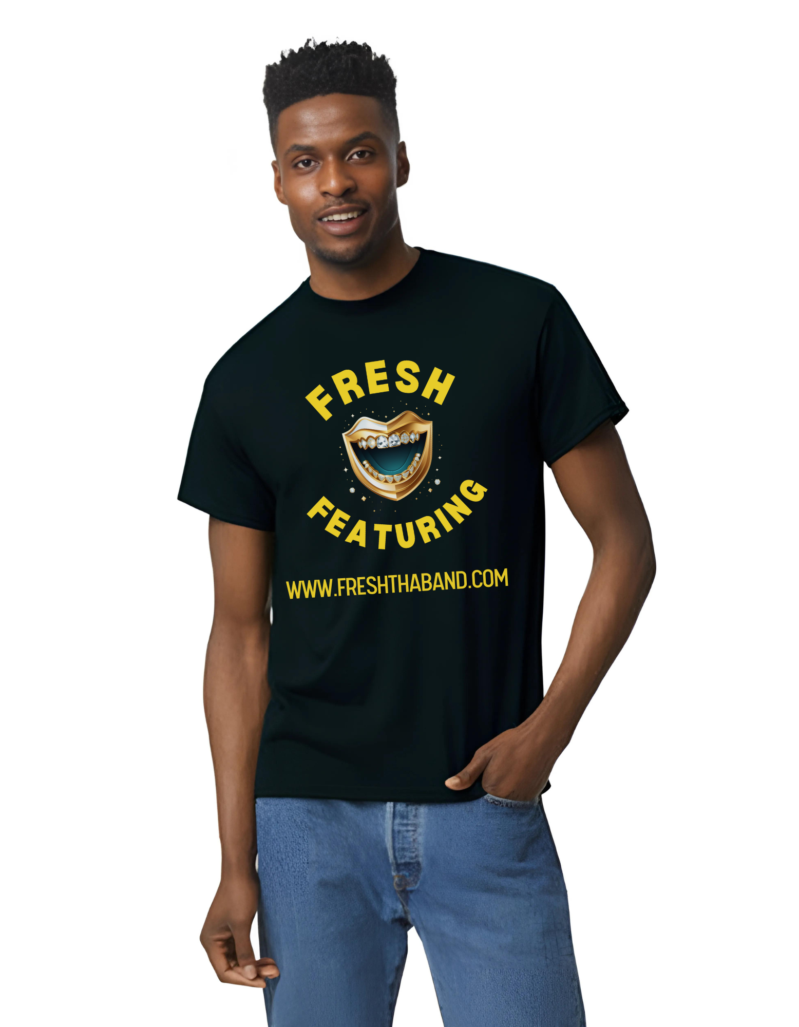 Fresh Tha Band T-Shirt Front